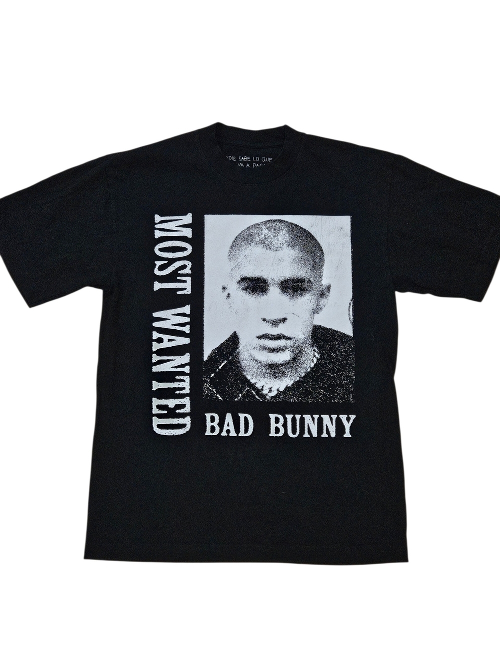 Bad Bunny 2024 Most Wanted Tour T-shirt Black Men’s Size Small Music Concert